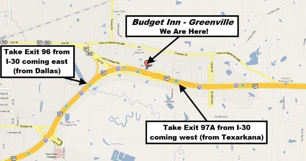 Budget Inn Motel Greenville Tx エクステリア 写真